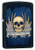 Harley Davidson Skull Blue