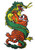 Tiger and Dragon Iron On Patch