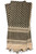 Red Rock Shemagh - Khaki/ Black