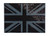 Reflective UK Flag Patch - Black