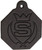 Black Leather Tag- Measures 1