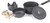 Mini Cookware Kit W/Alcohol Bu