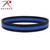 Rothco Silicone Thin Blue Line Bracelet