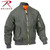 Rothco Lightweight MA-1 Flight Jacket - Sage Green