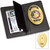 Service Dog Badge With Leather Case