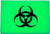 BEACON Patch Green Biohazard