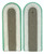 East German Green Sgt. Shoulder Boards