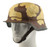German WW2 M35 SS Helmet Desert Camouflage And SS Decal Italy Greece