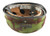 German WW2 Paratrooper M38 Fallschirmjager Helmet Green Brown Camouflage w/Texture Wire & Decal