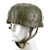 German Paratrooper Helmet With Correct Period Chickenwire