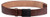 Romanian Armed Forces Brown Leather Belt W/Black Buckle
