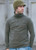 German Armed Forces OD Tricot Shirt W Zipper