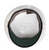 Italian White Navy Visor Hat