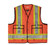 Surveyor Safety Vest (Fluorescent Orange) - 2 Pack