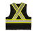 5-Point Tearaway Safety Vest (Black) - 5 Pack