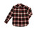 Womens Flannel Shirt (Red Plaid) - 3 Pack