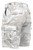 Rothco Colored Camo BDU Shorts - White Camo