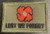 Poppy Velcro Back Patch  - Lest We Forget