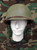 U.S. Army Post War M1 Helmet w/ Liner And Woodland Cover