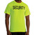 Rothco 2-Sided Security T-Shirt - Safety Green Rothco 2-Sided Security T-Shirt - Safety Green