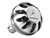 Gomexus Round Power Knob for Spinning Reel (Color: Silver-Black)