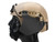 Side Cover Set for  ARC Type Airsoft Helmet Rails - Black