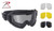 Rothco ANSI Ballistic OTG Goggle System - Black