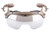 FMA EX Dummy Ballistic Visor for EX Helmet-Mounted Rail Systems (Color: Dark Earth)