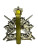 Canadian Armed Forces General List Cap Badge Queens Crown