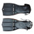 Canadian Armed Forces Diving Fins Size Large / Broken Left Strap