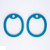 Dog Tag Silencers - Turquoise