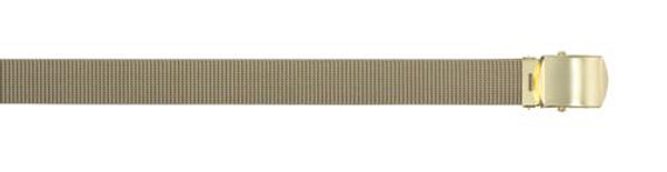Rothco Web Belt With Gold Buckle