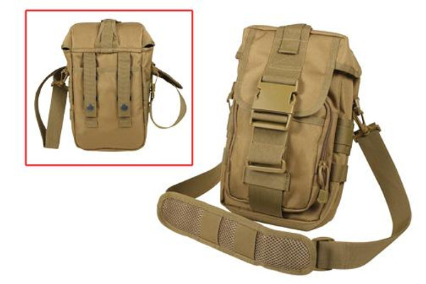 Rothco Flexipack MOLLE Tactical Shoulder Bag - Coyote