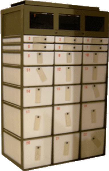U.S. Armed Forces Medical Transport Aluminum Container Insert