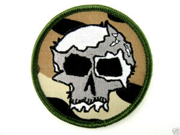 Camo War Skull - Morale patch