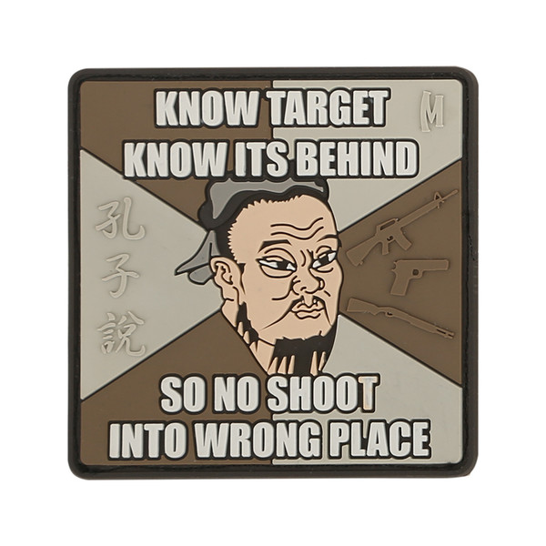 Behind PVC - Morale Patch - Arid Behind PVC - Morale Patch - Arid