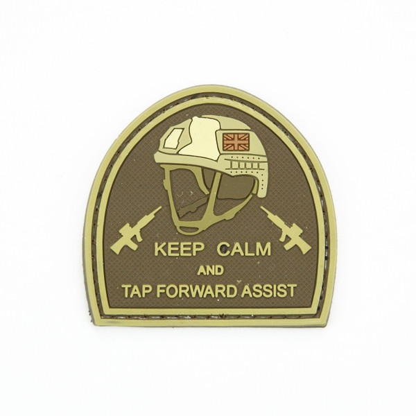Keep Calm and Tap Forward Assist - Morale Patch