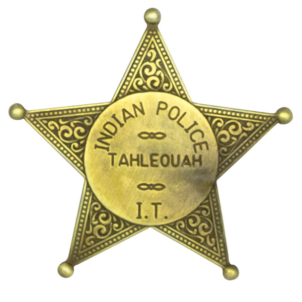 Denix Indian Territory Police Badge