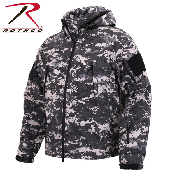 Rothco Special Ops Tactical Soft Shell Jacket - Subdued Urban Digital