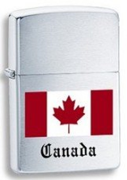 Zippo Canadian Flag