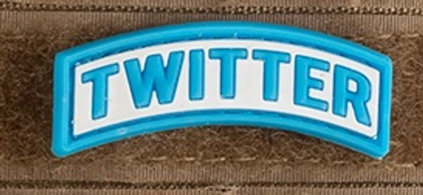 Keyboard Warrior "Twitter" Tab - PVC Morale Patch