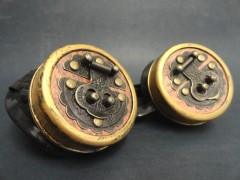 Steampunk Bronze Box Lock Goggles