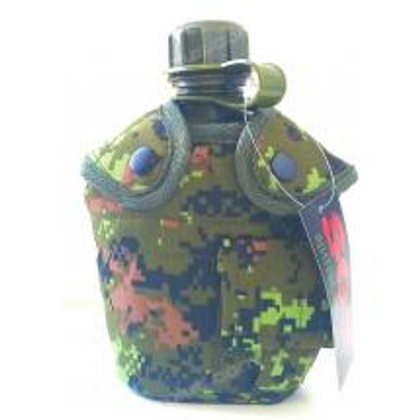 Canteen w/Cover - Canadian Digital Pattern