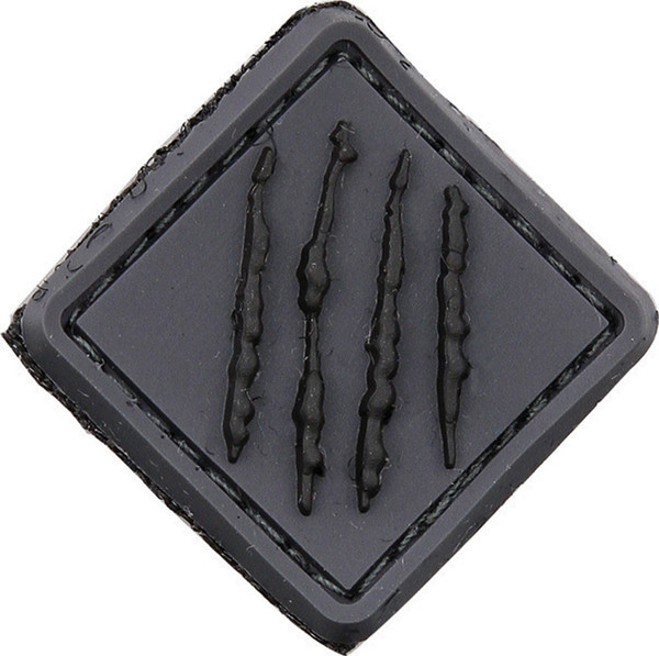 PVC Patch Craws Gray/Black