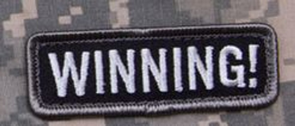 Mil-Spec Monkey Patch - Winning