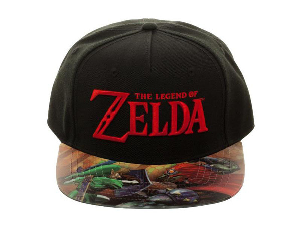 Bioworld Zelda Printed Vinyl Bill Flatbill