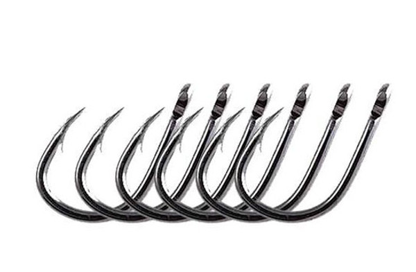 Owner 5105R-121 Gorilla Ringed Live Bait Hook with Forged Shank Cutting Point and Ringed / Welded Eye (Size: 2/0 / 5-Pack)