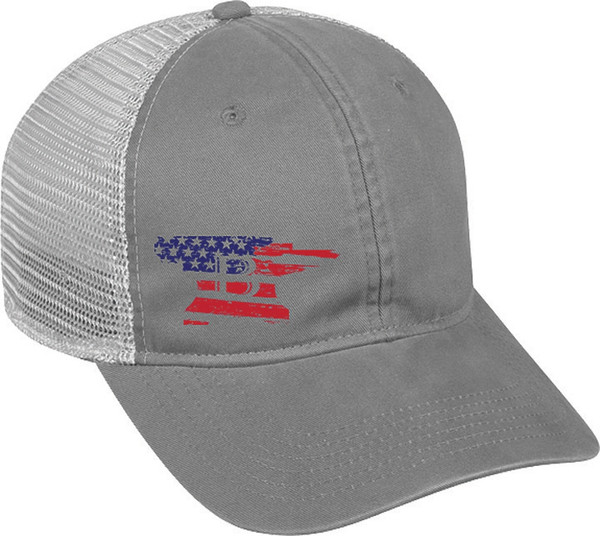 Stars and Bars Anvil Cap