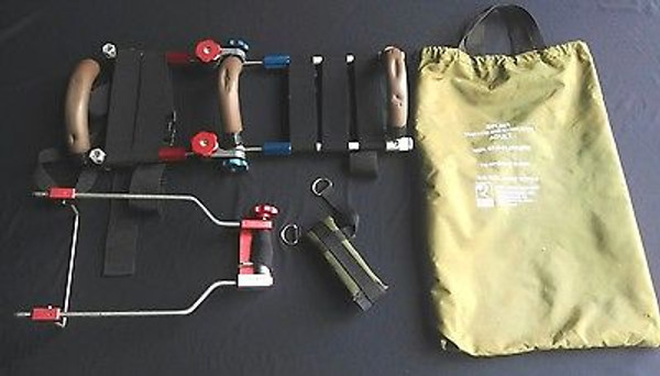 Reel Traction Splint Orthopedic Leg Support Immobilization Device