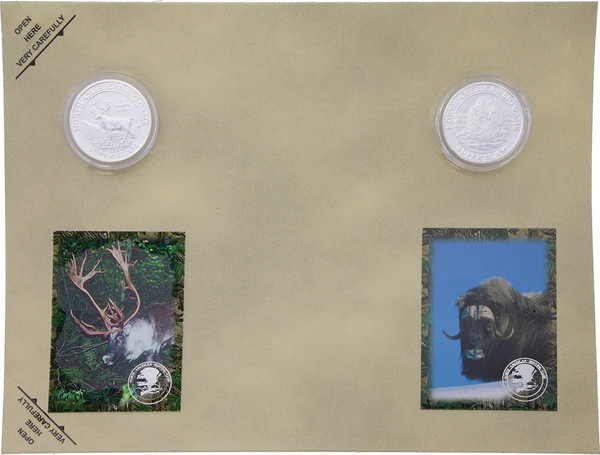Collectible Coins Caribou Ox